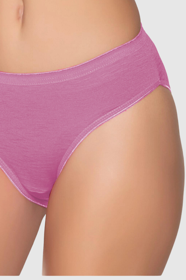 6045 Gümüş Kadın Bikini Pembe 12li - 1