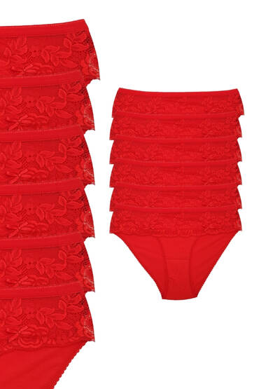 736 Tutku Funda Bikini 12'li Paket Beyaz - 4