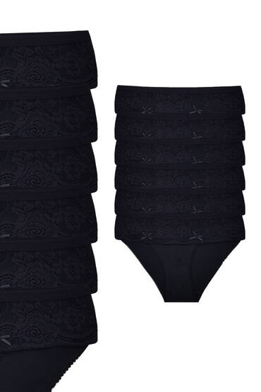 736 Tutku Funda Bikini 12'li Paket Beyaz - 6