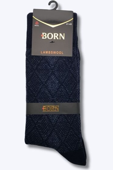 Born Erkek Lambswool Çorap 12li Paket Asorti - 7